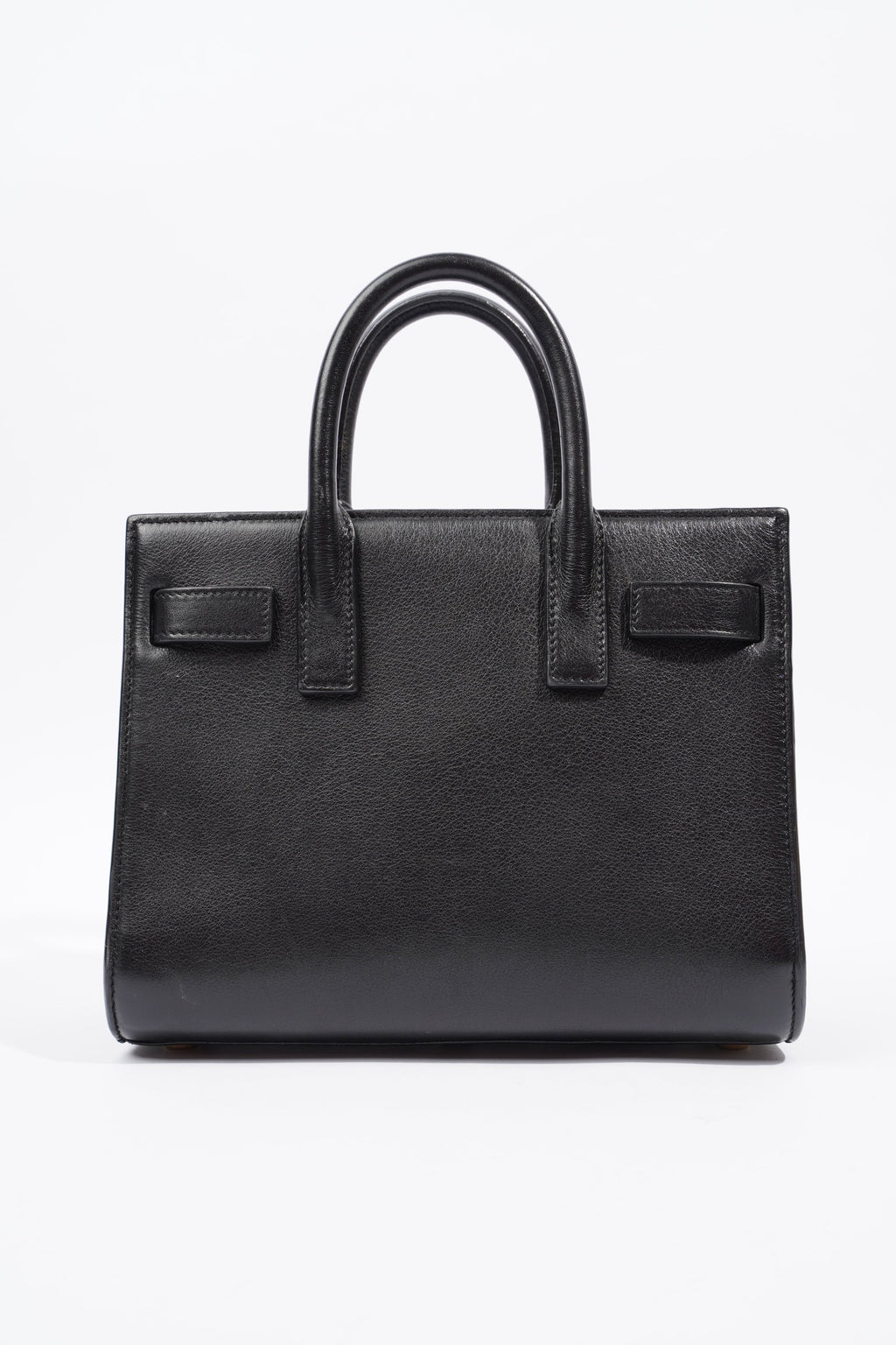 Saint Laurent Sac De Jour Black Calfskin Leather Nano