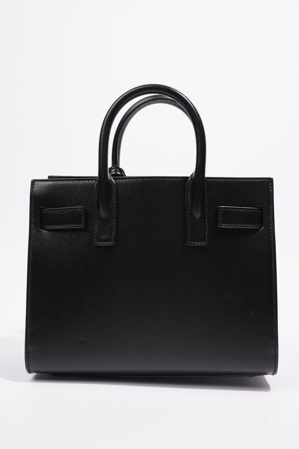 Saint Laurent Sac De Jour Black Calfskin Leather Nano