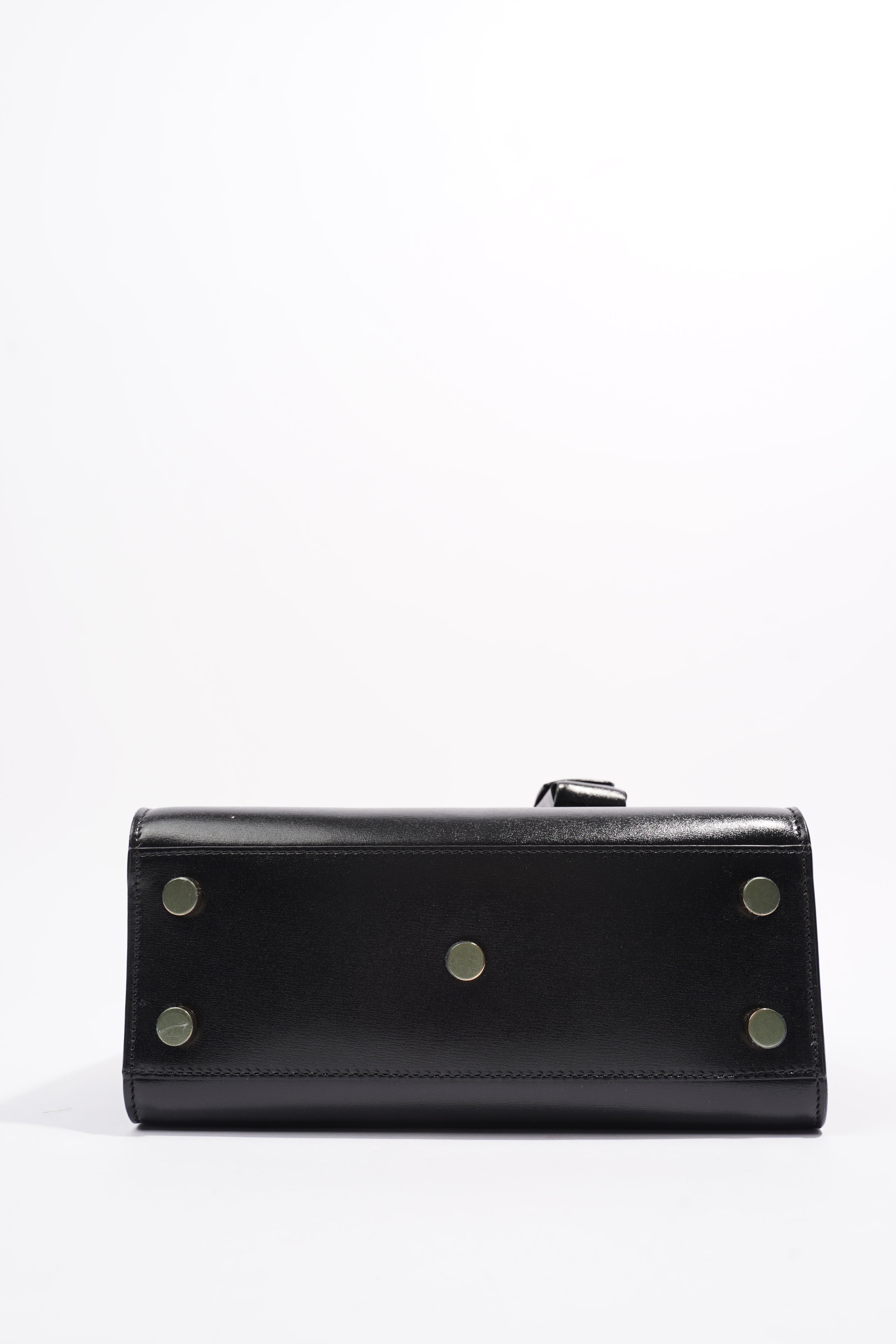 Saint Laurent Sac De Jour Black Calfskin Leather Nano
