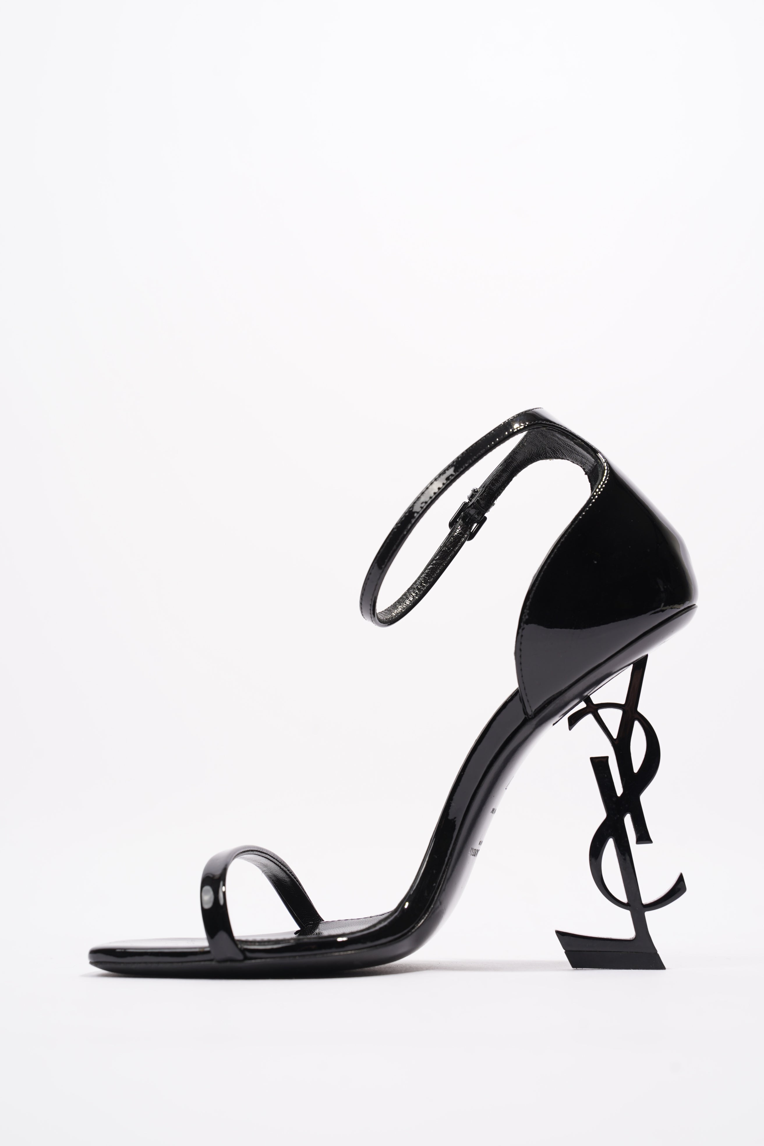 Saint Laurent Opyum Black Patent Leather EU 37 UK 4