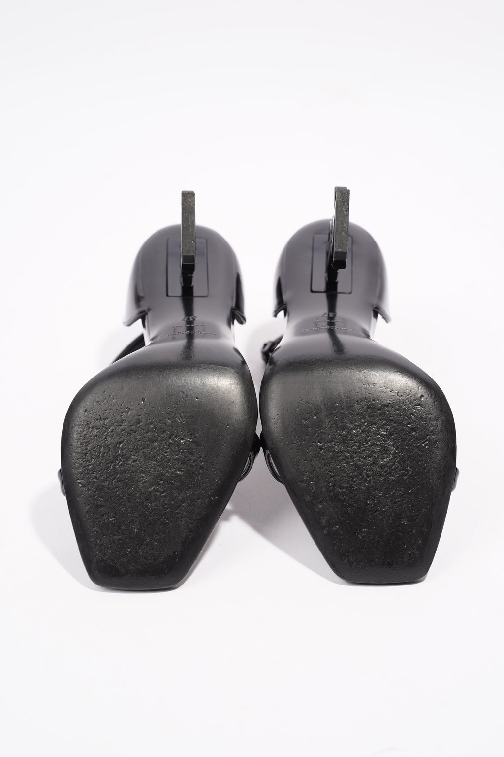 Saint Laurent Opyum Black Patent Leather EU 37 UK 4