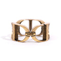 Christian Dior CD Ring Gold Gold Plated Medium