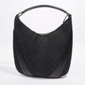 Gucci One Shoulder Bag Black Canvas