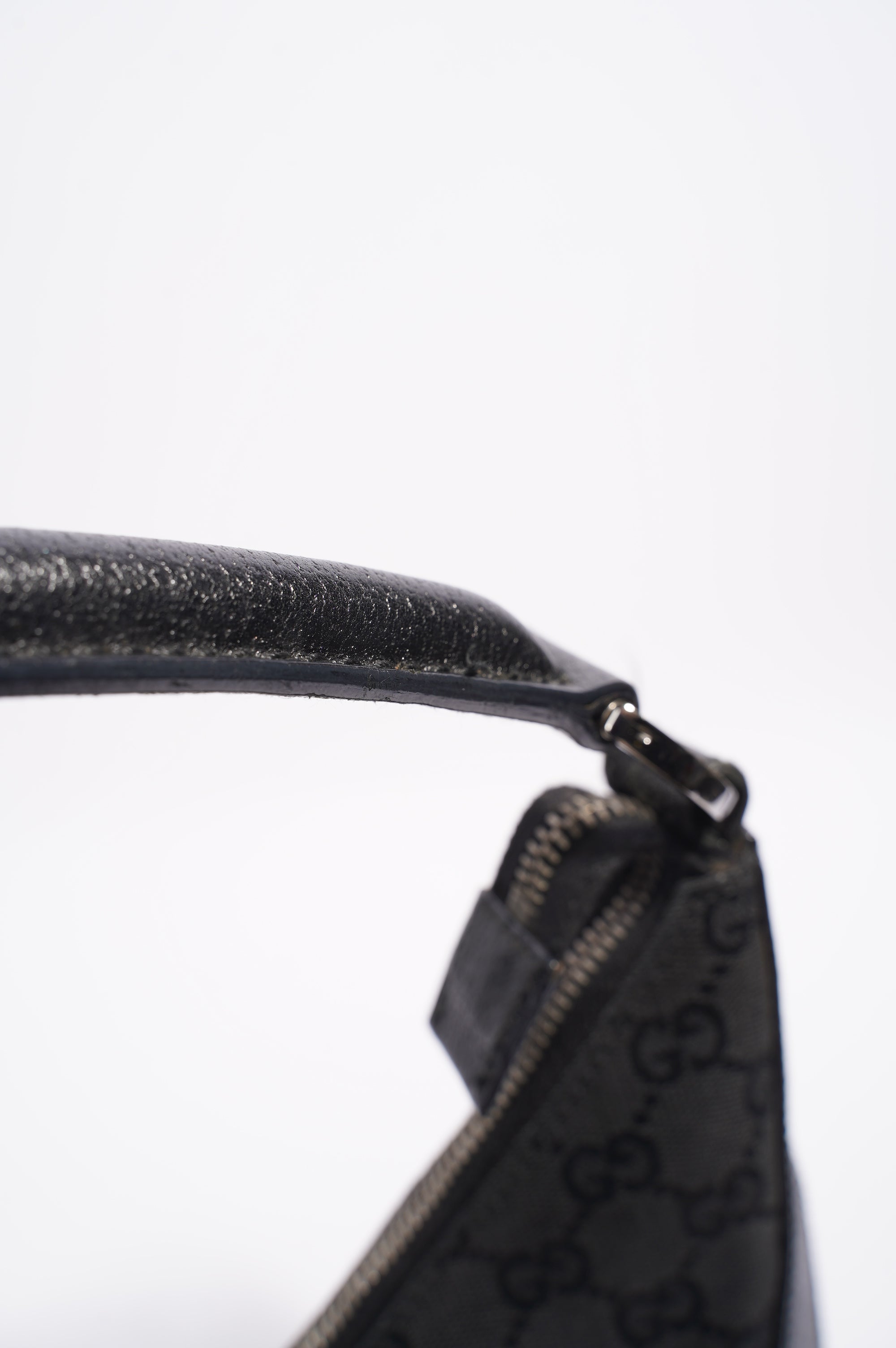 Gucci One Shoulder Bag Black Canvas
