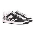 Gucci 722749 2SH80 1064 Men's Shoes Black & White Demetra Fabric Basket Sneakers (GGM1739)