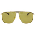 Gucci Aviator-Frame Metal Sunglasses GG0840S-003 Men's