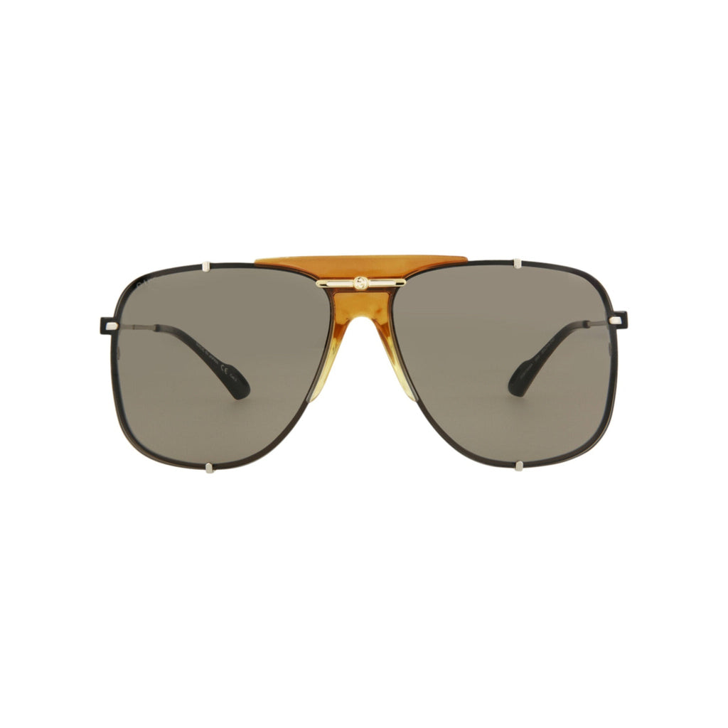 Gucci Aviator-Style Metal Optical Frames GG0739SA-AmbrogioShoes