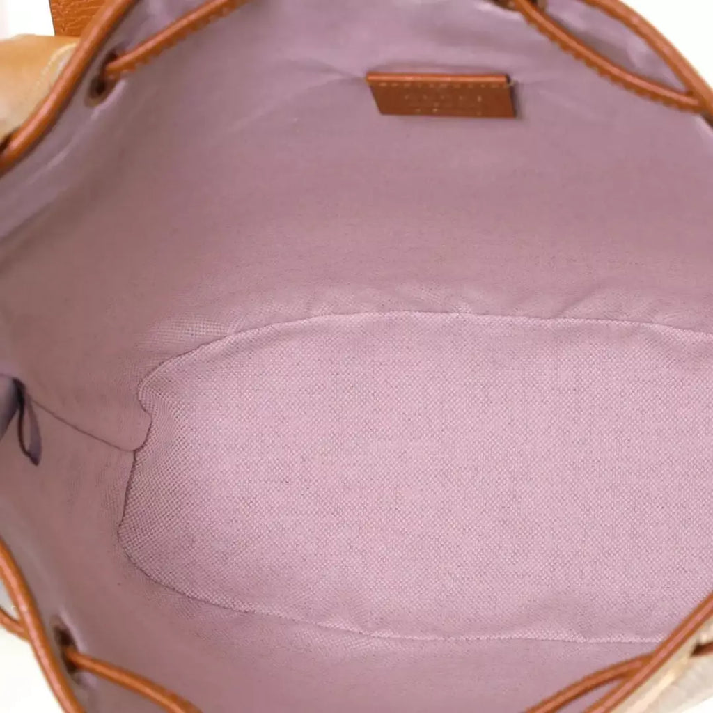 Gucci Brown Disney Mickey Mouse Bucket Bag