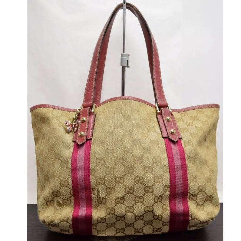 Gucci Charm Monogram GG Tote