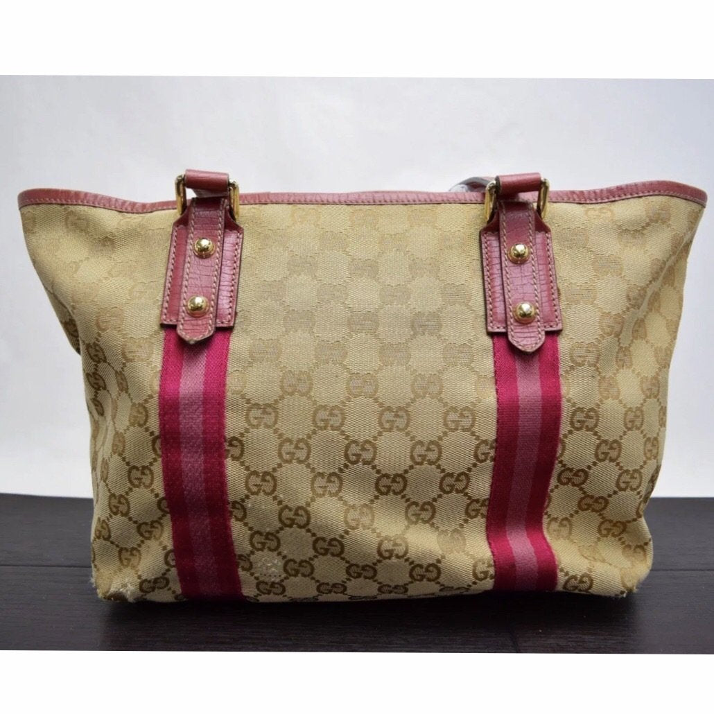 Gucci Charm Monogram GG Tote