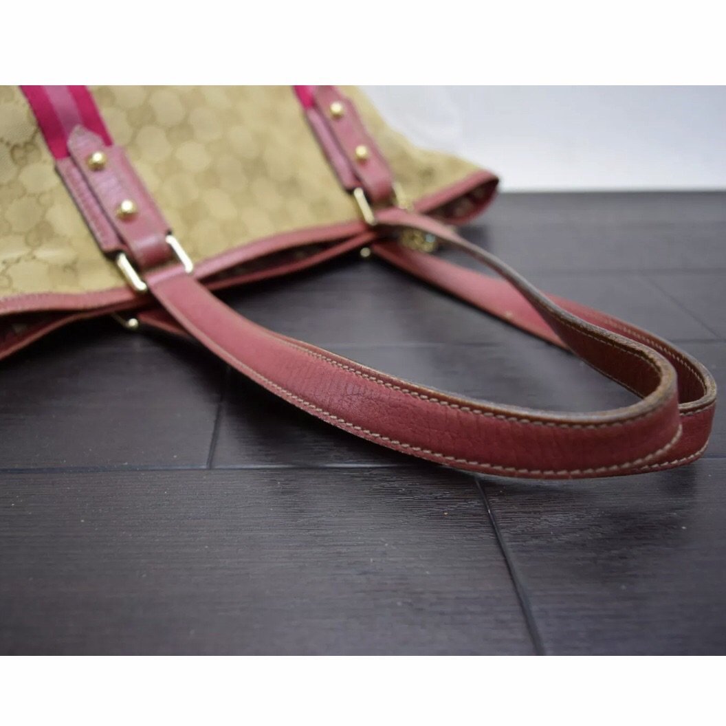 Gucci Charm Monogram GG Tote