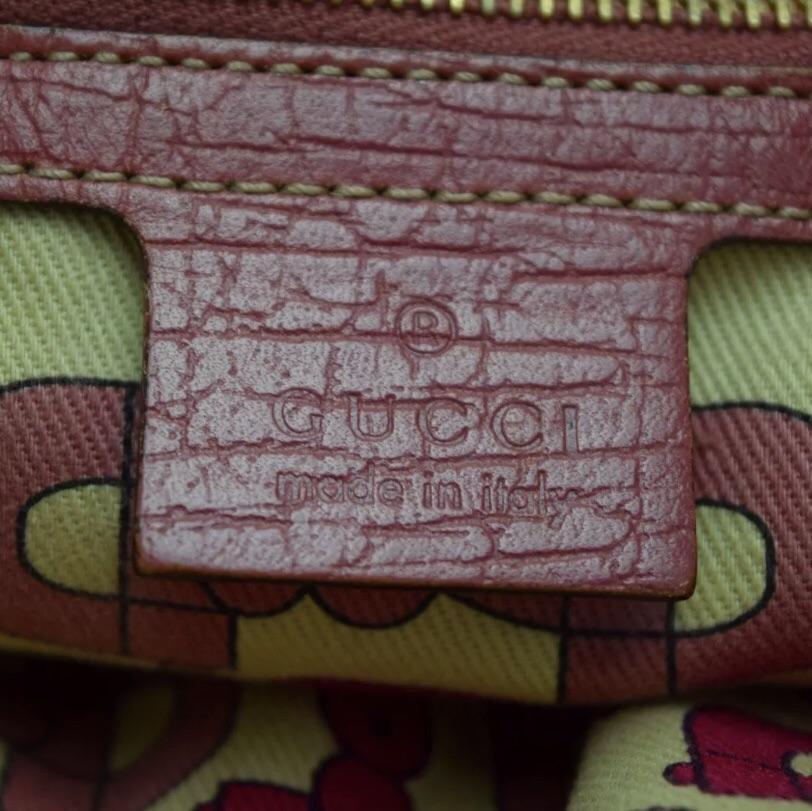 Gucci Charm Monogram GG Tote