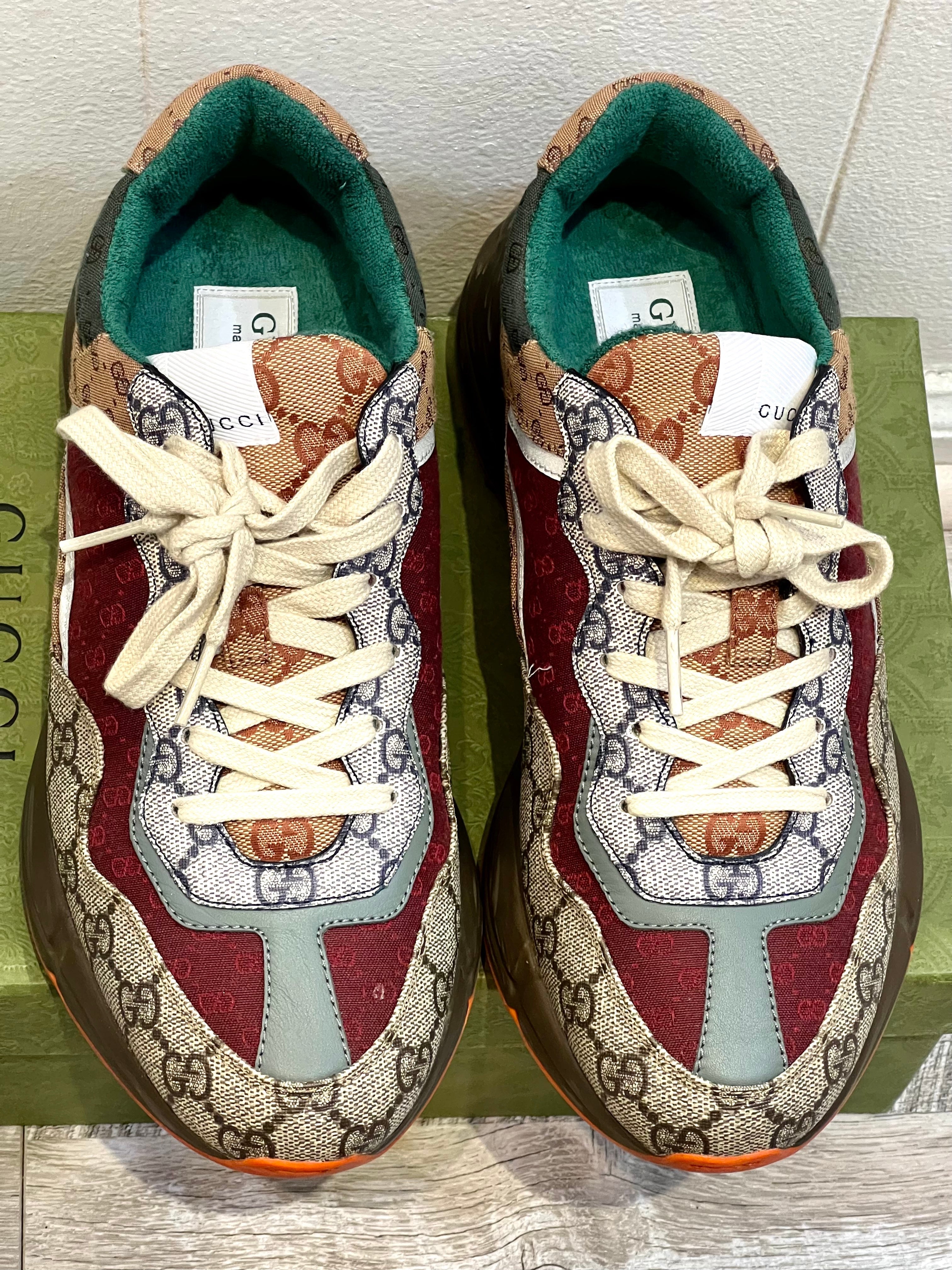 GUCCI GG RHYTHON SNEAKERS