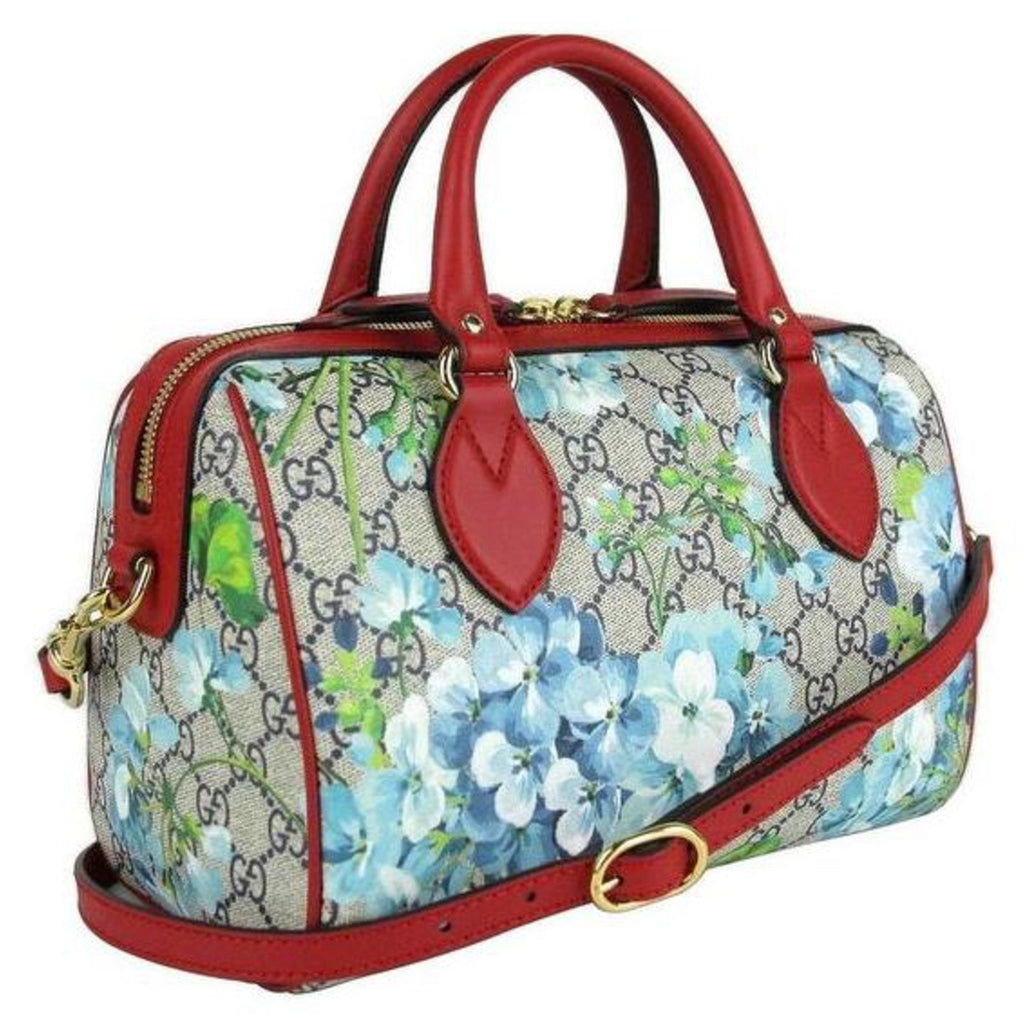 GUCCI GG Supreme Blooms Boston Bag
