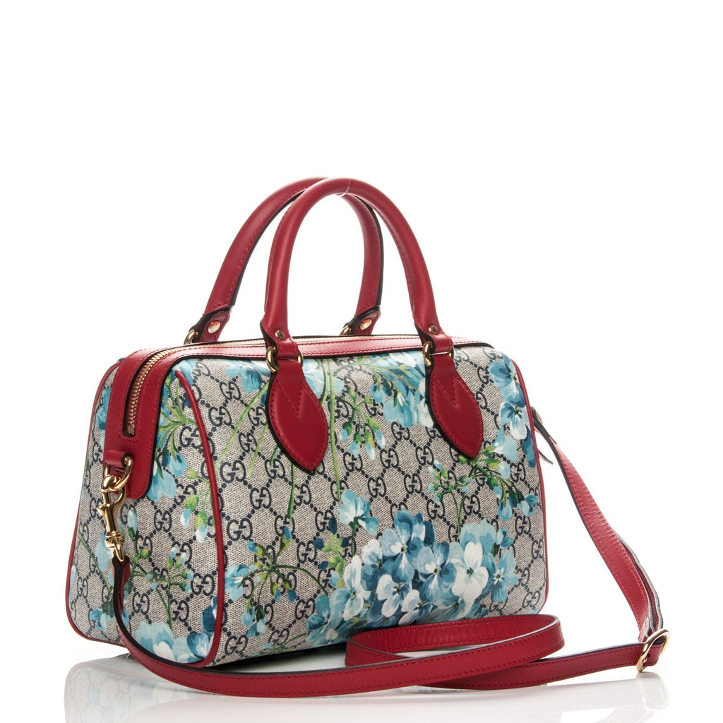 GUCCI GG Supreme Blooms Boston Bag