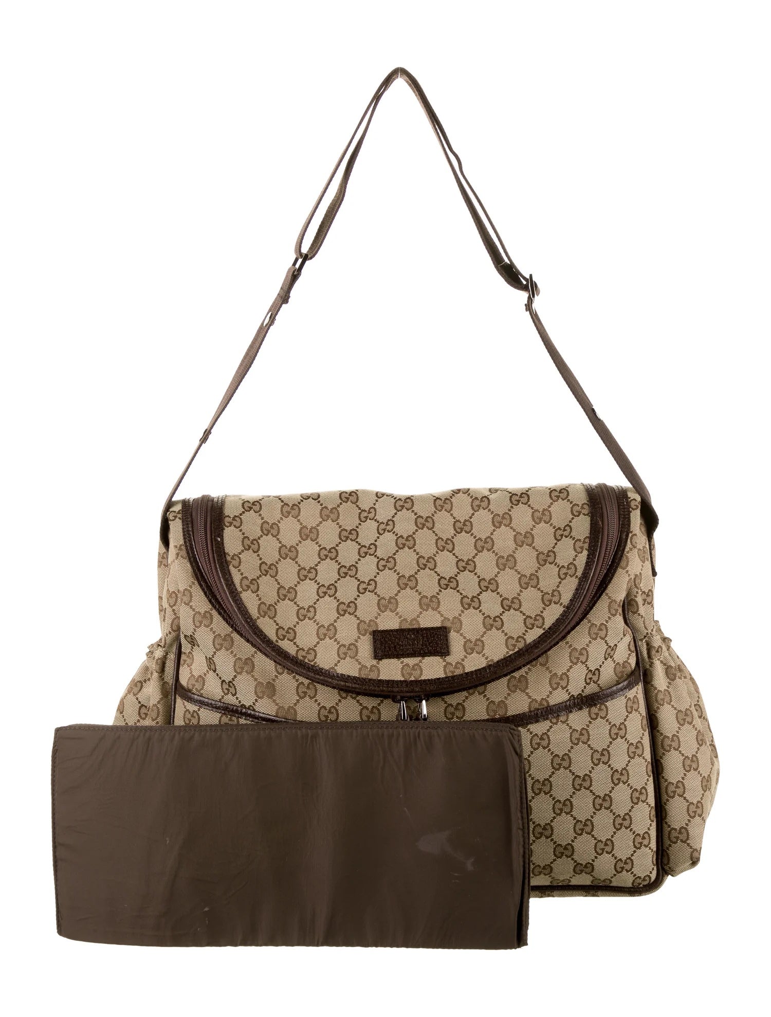GUCCI GG SUPREME DIAPER BAG