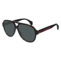 Gucci GG0463S Sunglasses Havana / Green (S) Unisex