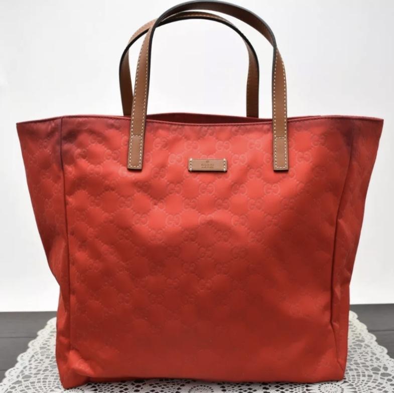 Gucci Guccissima Nylon Tote