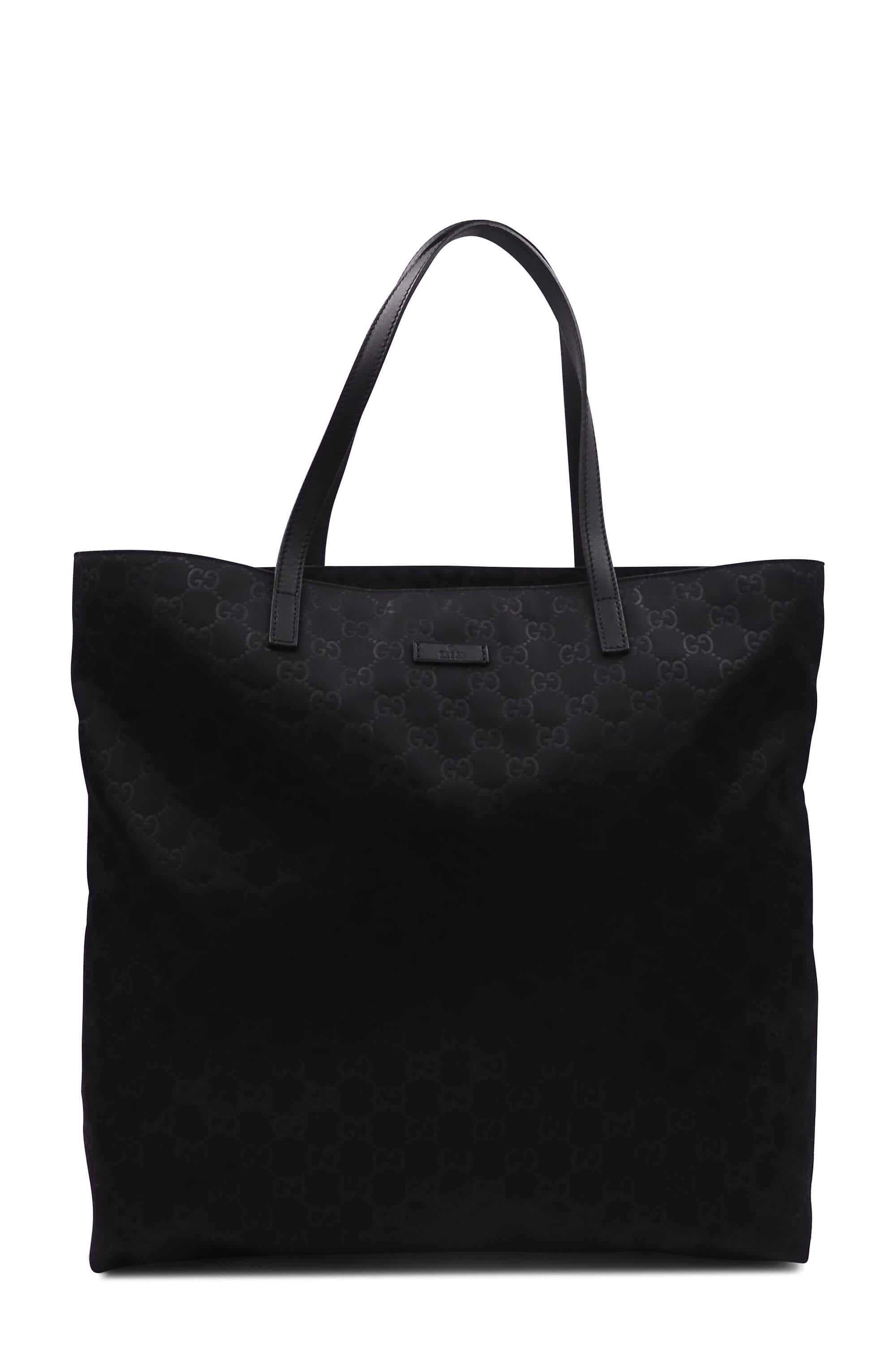 Guccissima Tall Tote Black