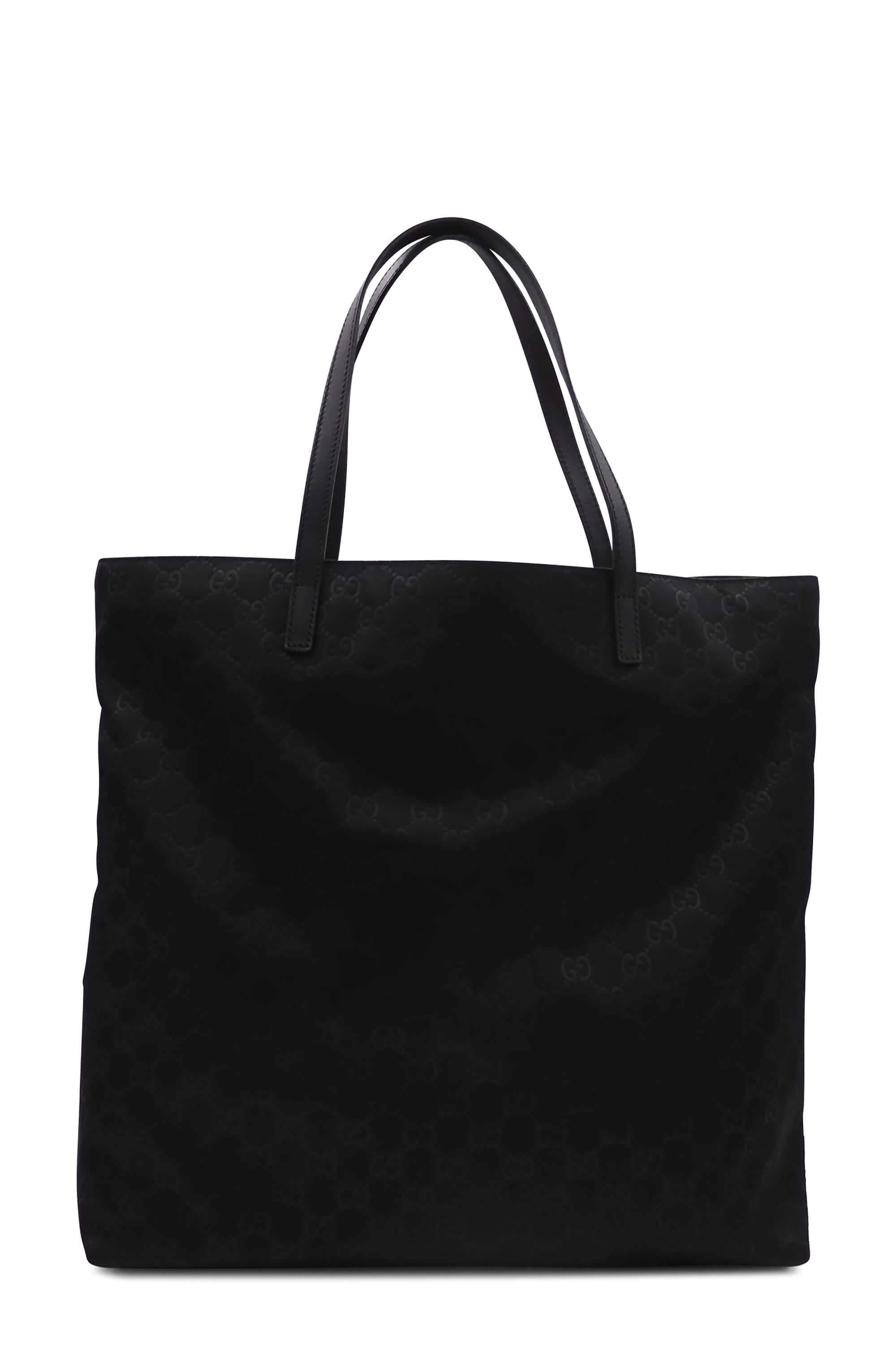 Guccissima Tall Tote Black
