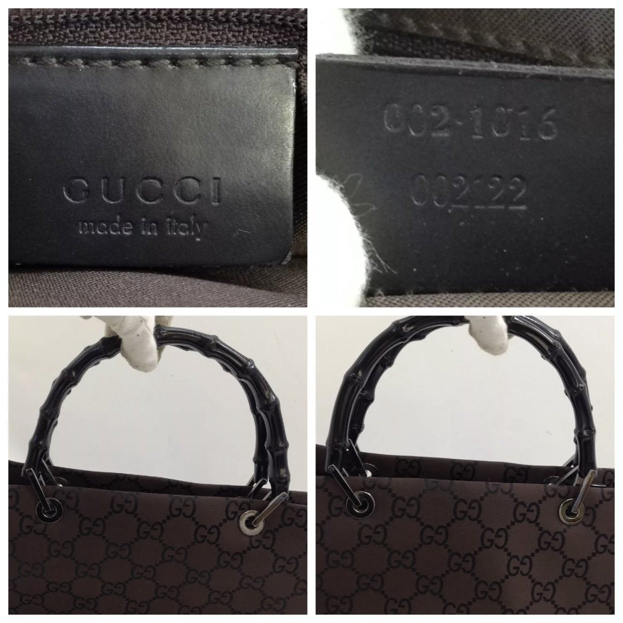 Gucci Medium Top Handle GG Tote Bag