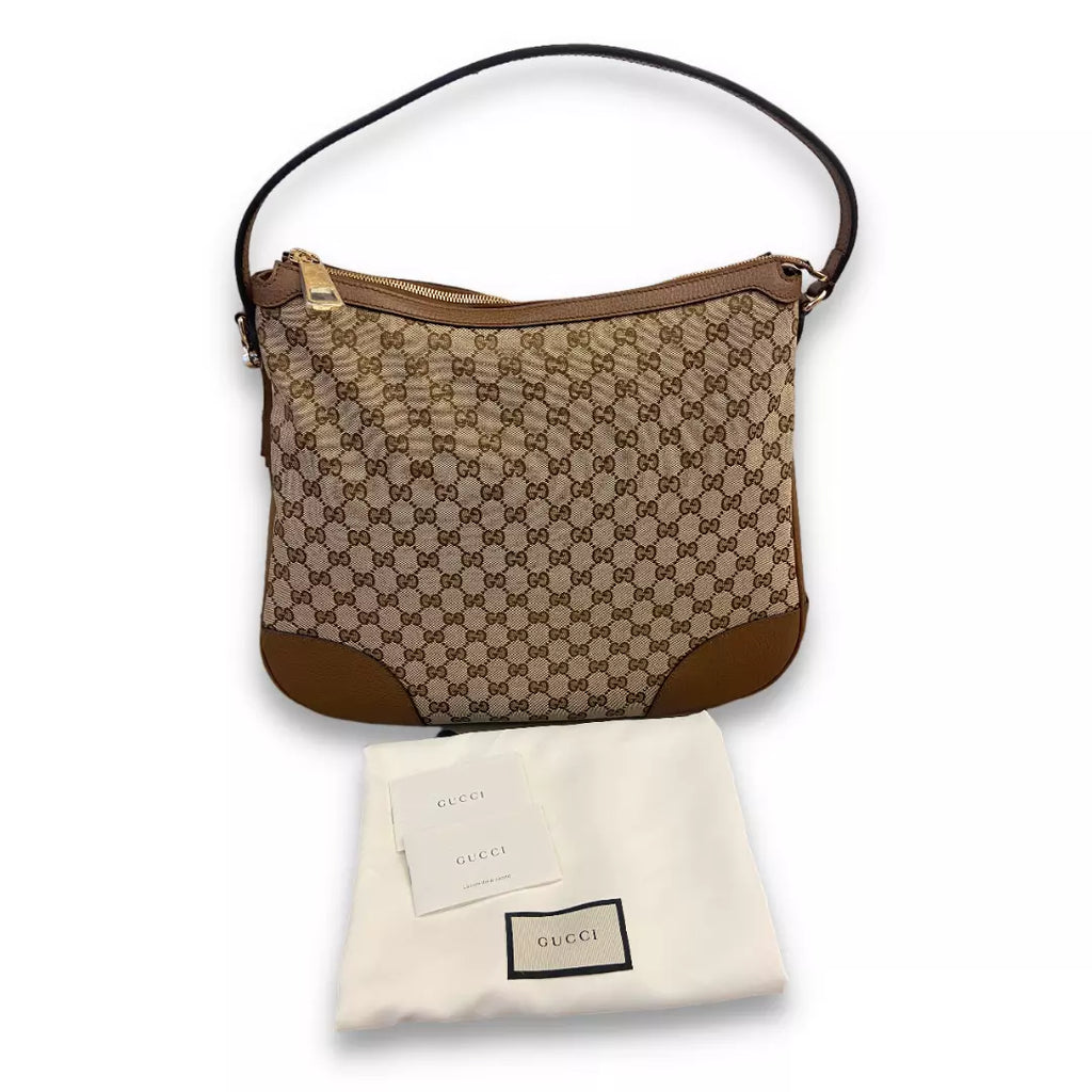 GUCCI MONOGRAM  CANVAS BAG
