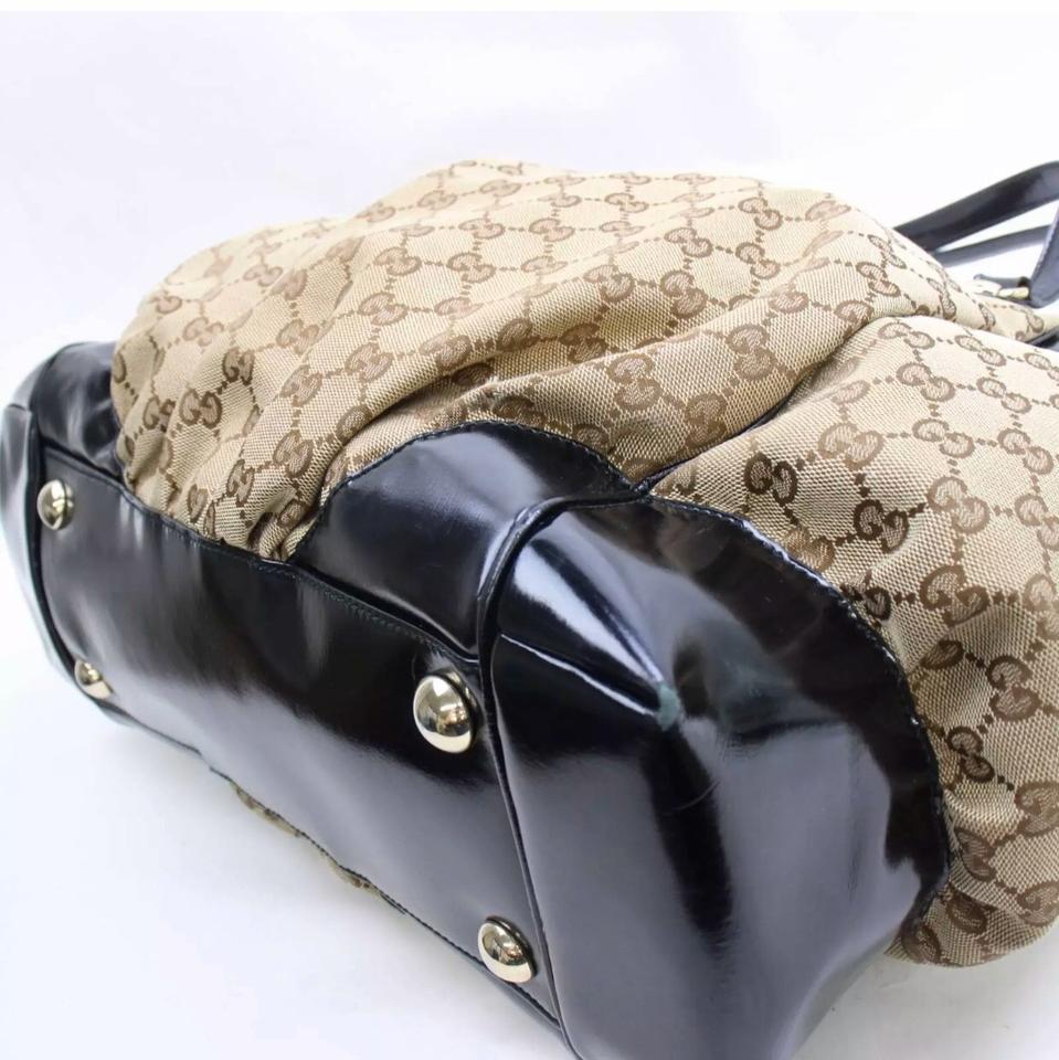 Gucci Monogram Canvas Full Moon Large Tote Bag