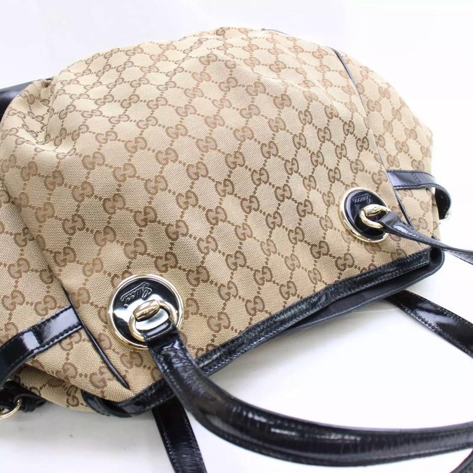 Gucci Monogram Canvas Full Moon Large Tote Bag