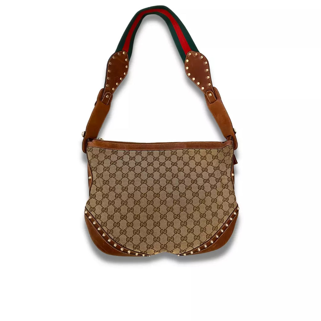 Gucci Monogram Canvas Pelham  Bag