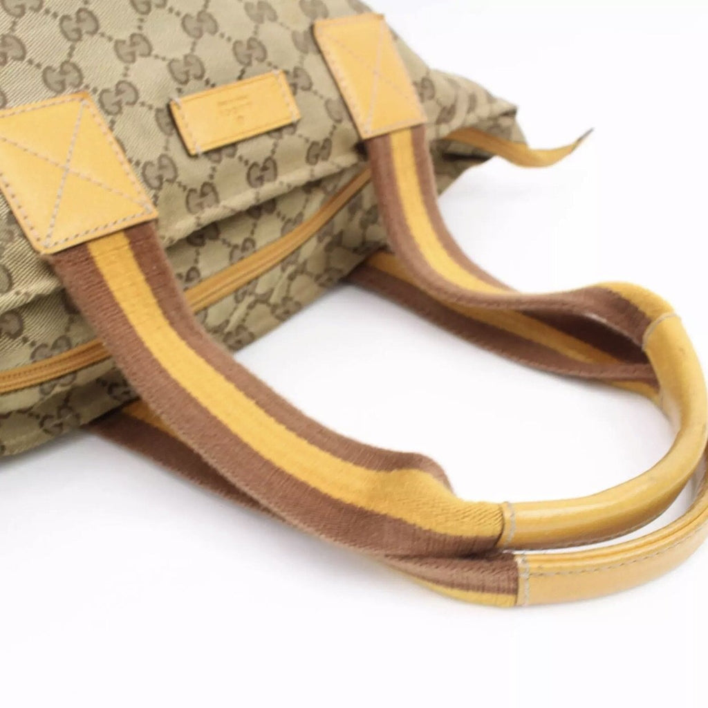 Gucci Monogram GG Tote with Web Handles