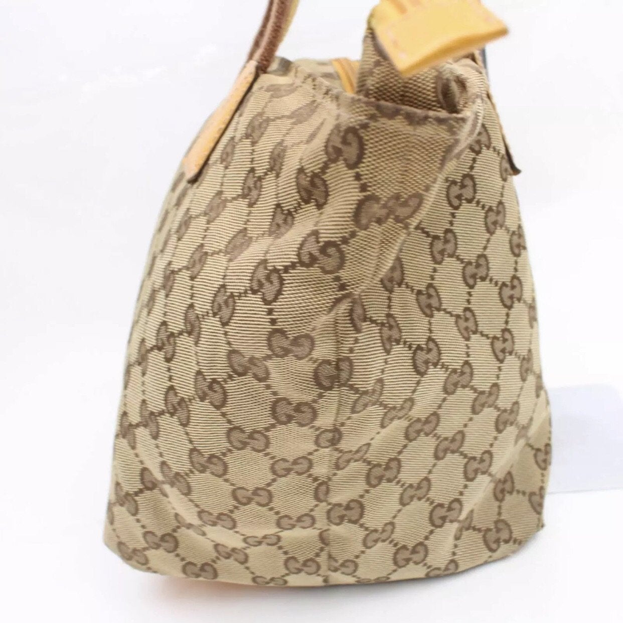 Gucci Monogram GG Tote with Web Handles