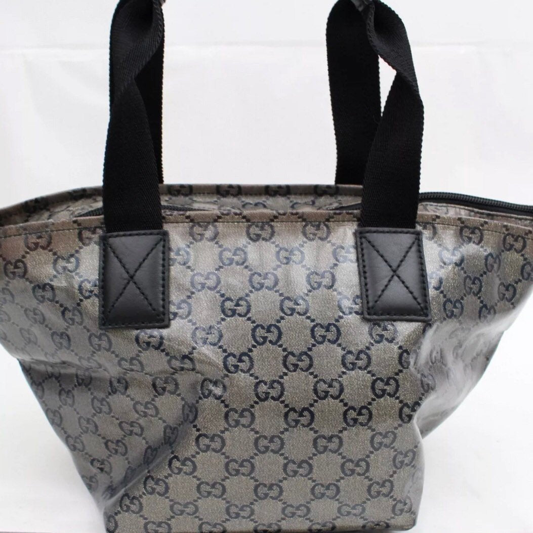 Gucci Monogram GG Tote with Web Handles