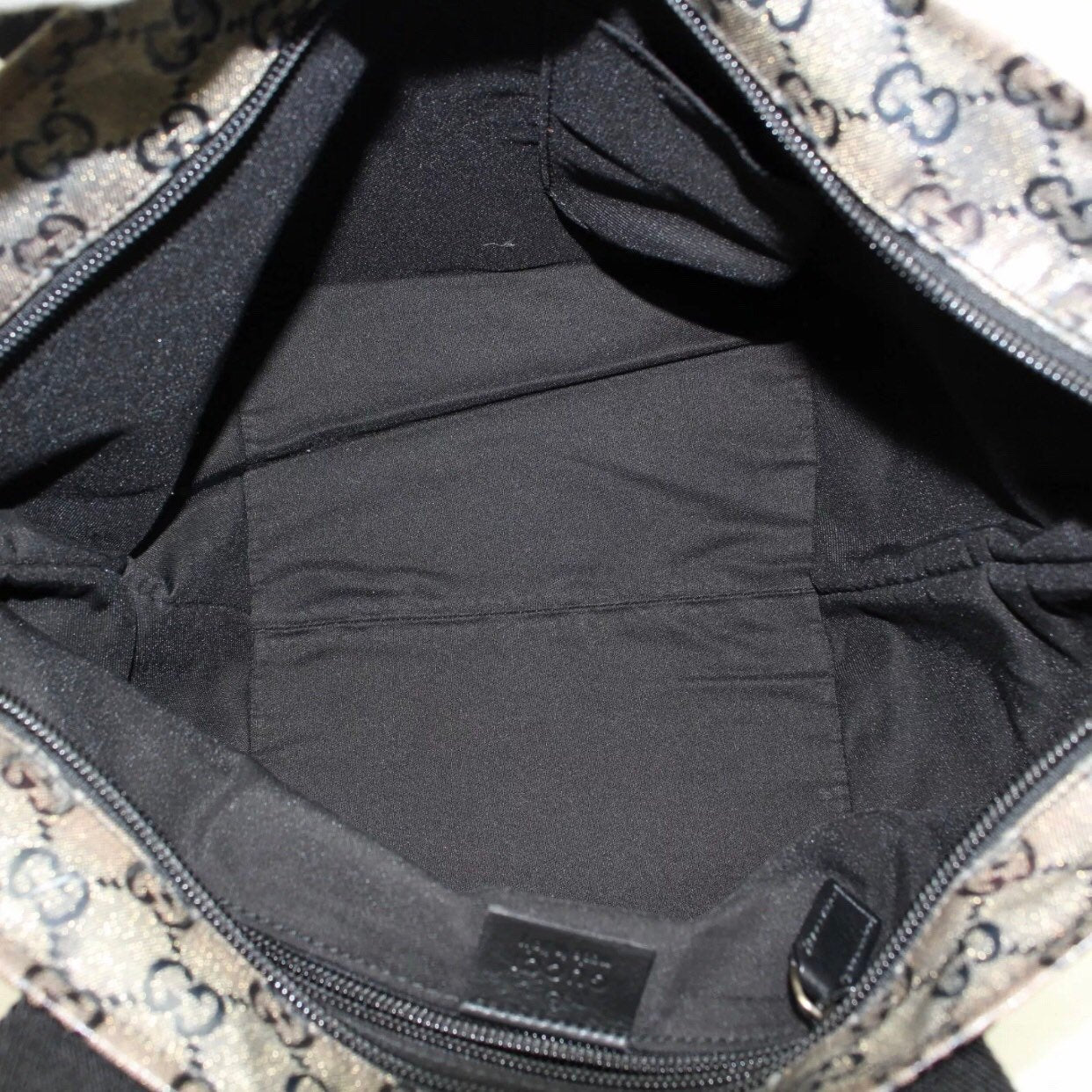 Gucci Monogram GG Tote with Web Handles