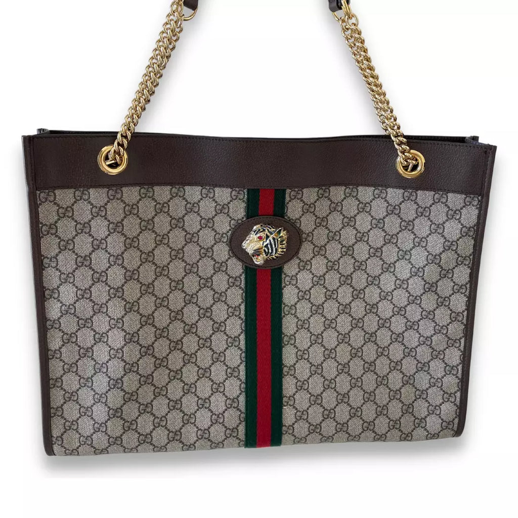 Gucci Monogram Rajah GG Tote Bag