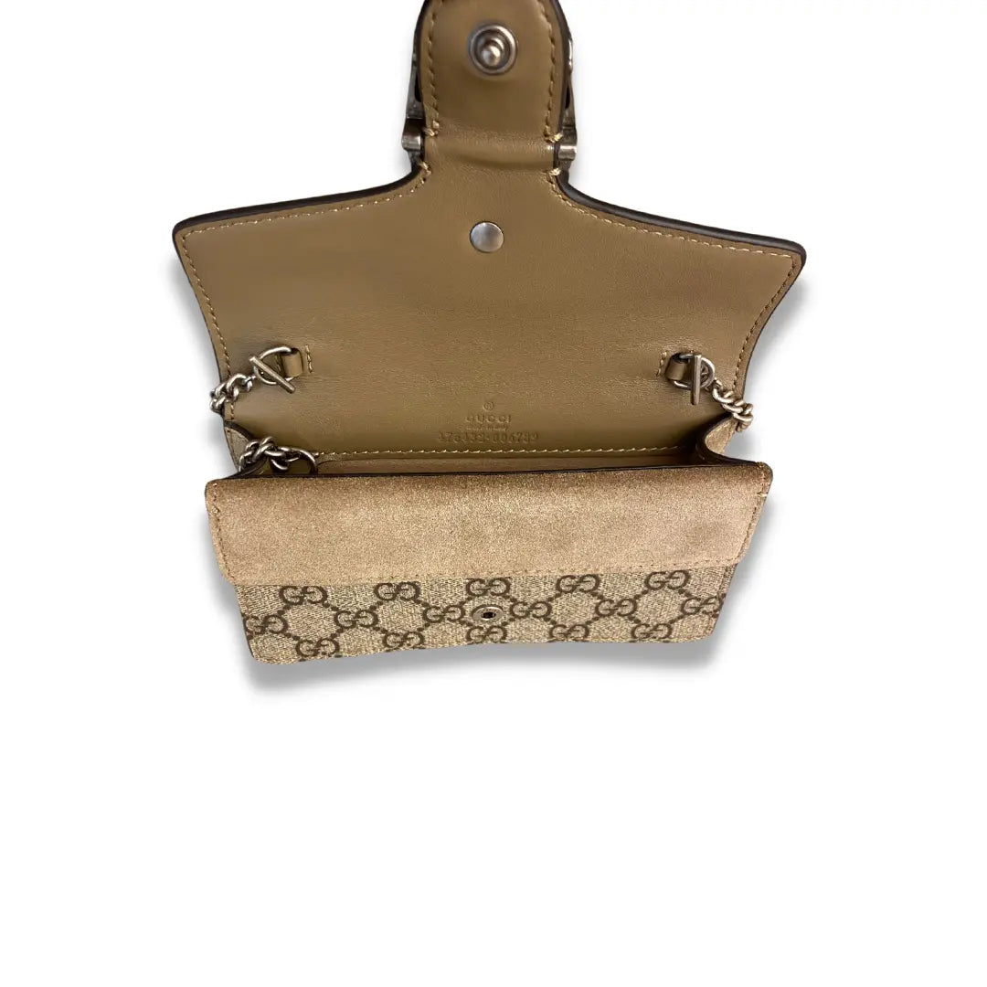 Gucci Monogram Dionysus GG Supreme Mini Bag
