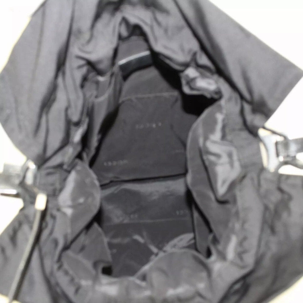 Gucci Nylon Drawstring Bucket Tote Bag
