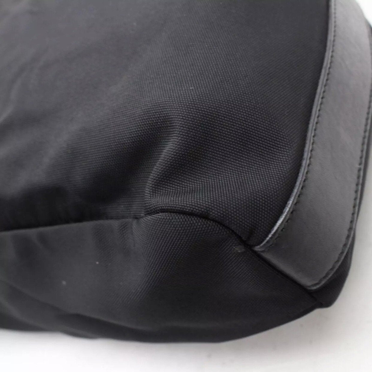 Gucci Nylon Drawstring Bucket Tote Bag