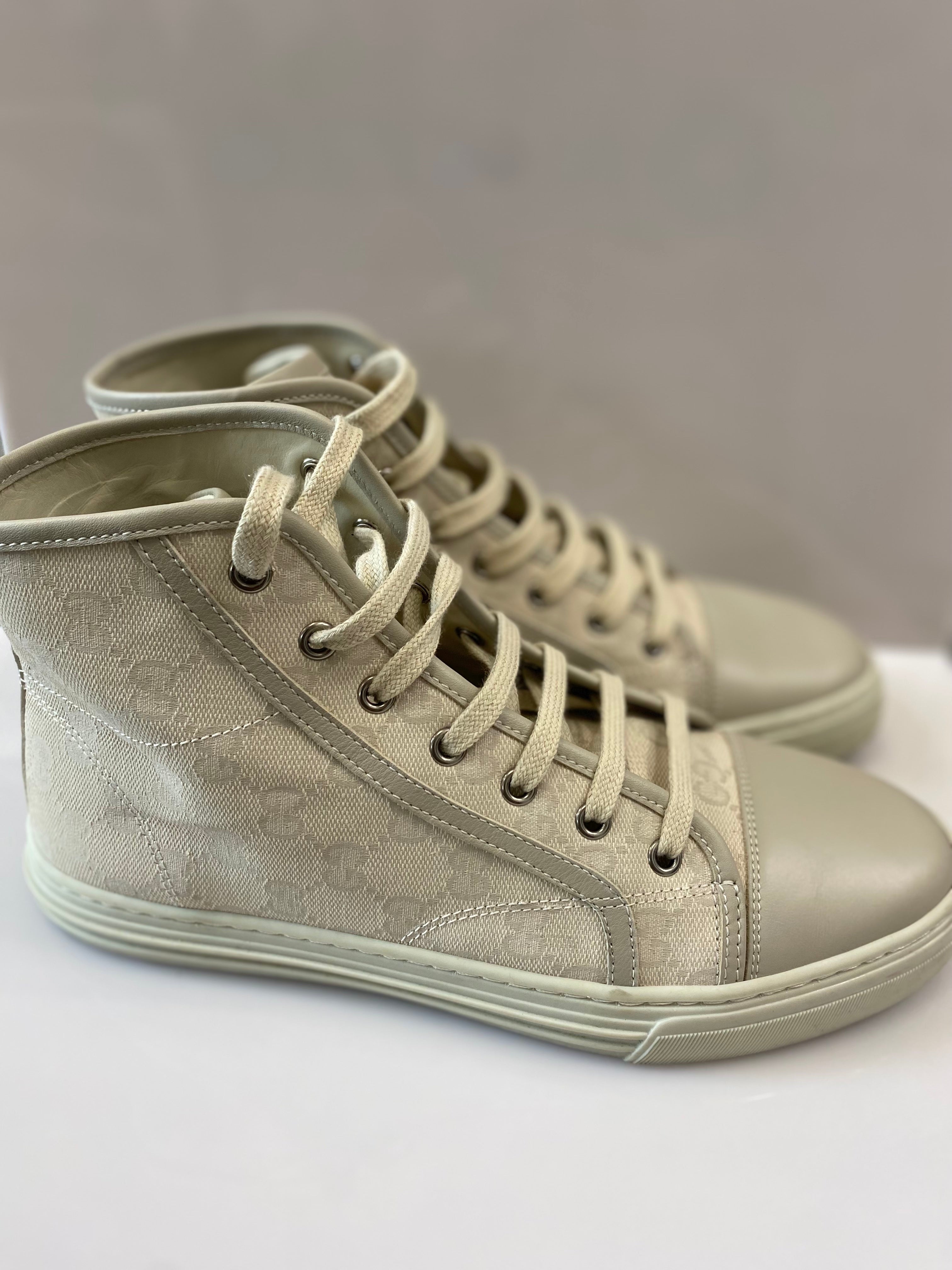 GUCCI ORIGINAL GG HIGH-TOP SNEAKERS