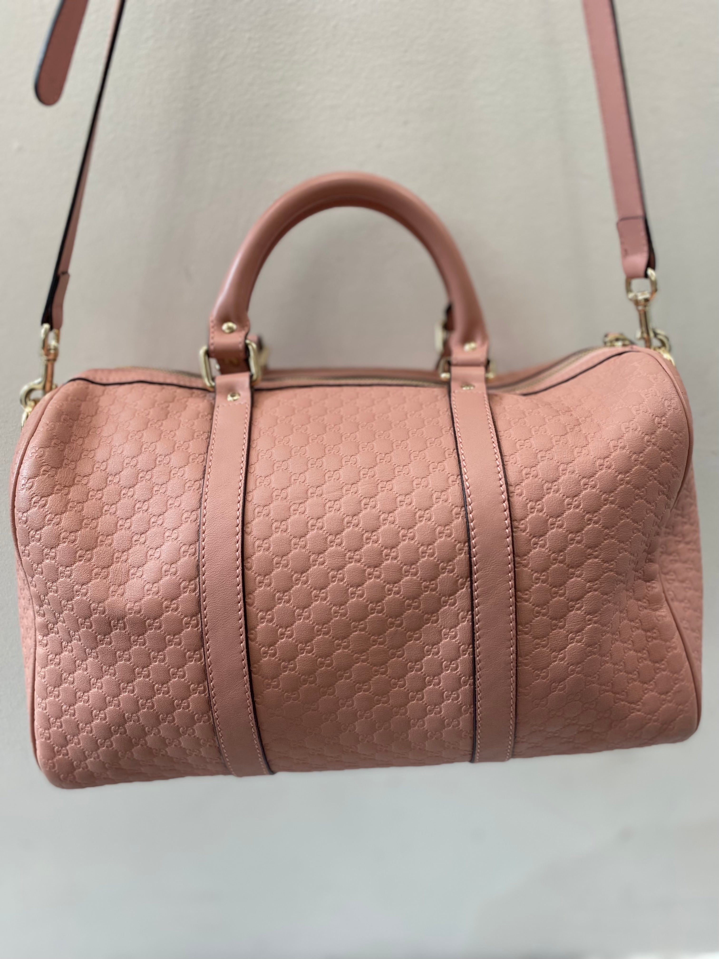 GUCCI MICRO GUCCISSIMA LEATHER BOSTON BAG
