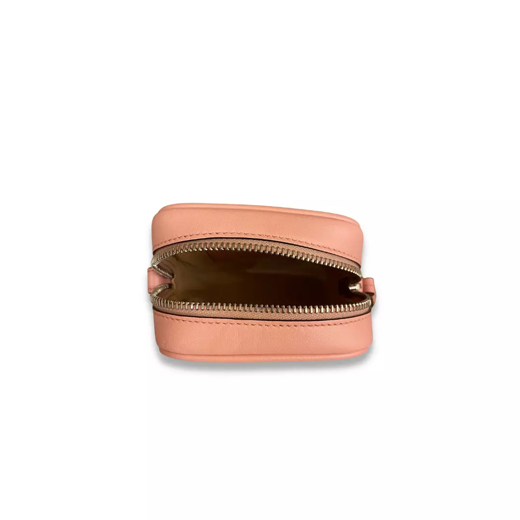 Gucci Pink Matelassé Leather GG Marmont Mini Bag