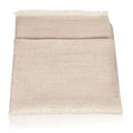 Gucci Shawl / Scarf Beige Woven GG Pattern Stole Scarf (GGS31)