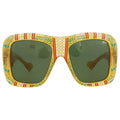Gucci Square-Frame Acetate Sunglasses GG0498S-004 Women's Unisex