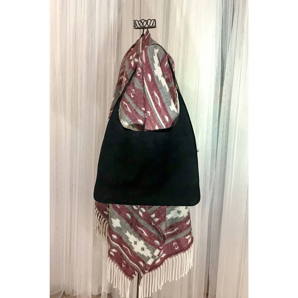 Gucci Suede Looping Hobo Bag