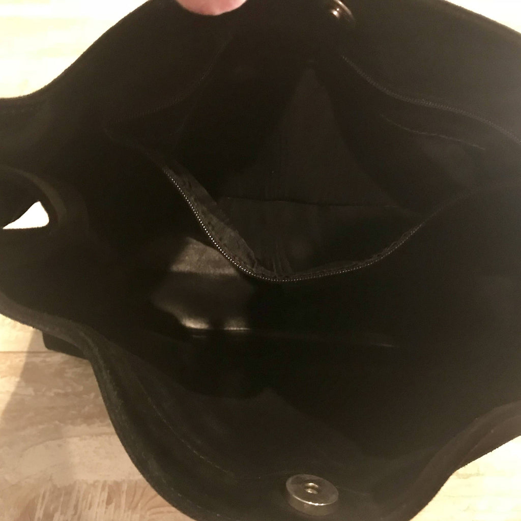 Gucci Suede Looping Hobo Bag