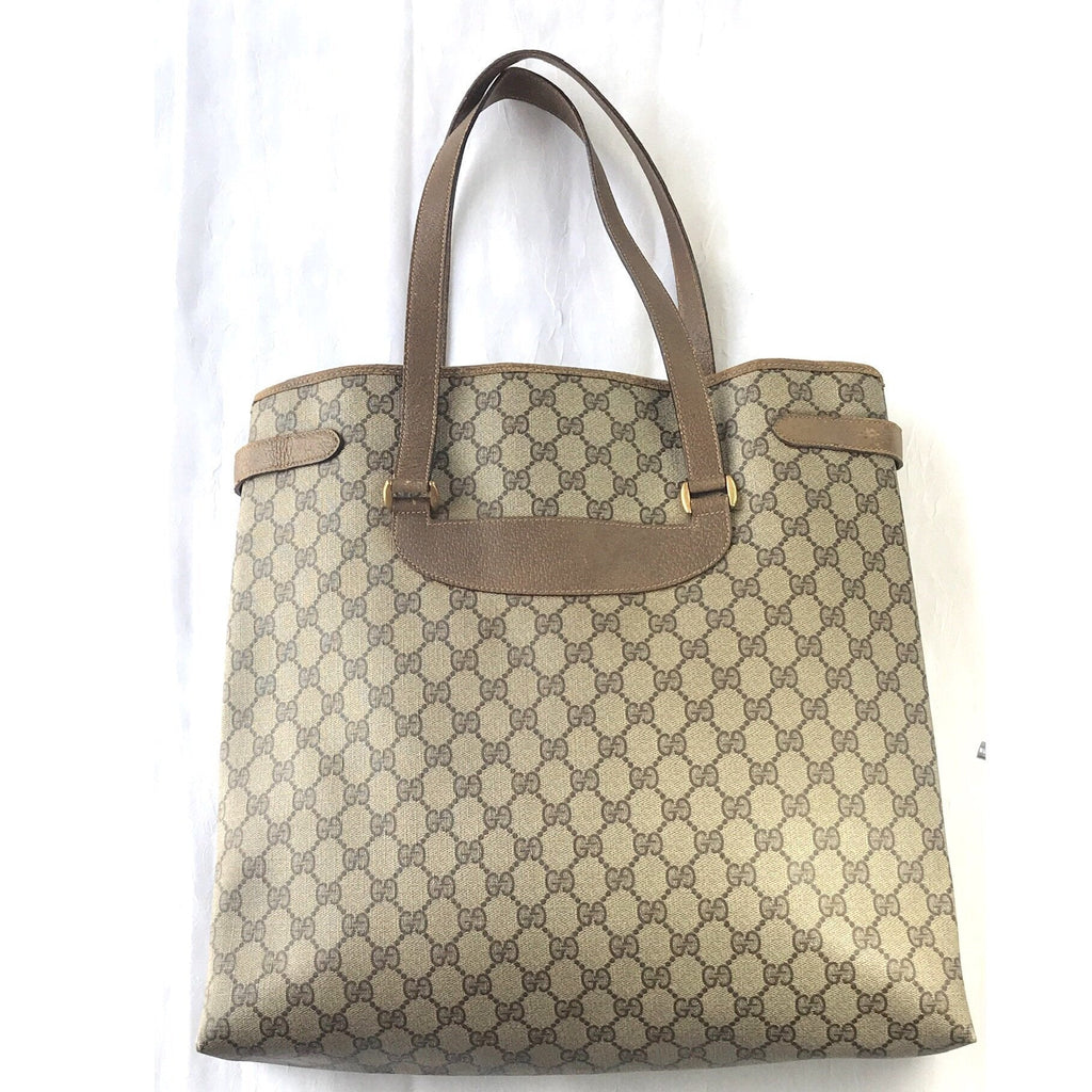 Gucci Supreme Monogram GG Large Shopper Tote