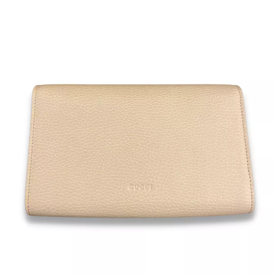 Gucci White Dionysus leather mini chain bag