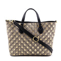 Gucci Beige Soft GG Supreme Bees Small Crossbody Tote