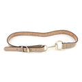 Gucci Taupe Leather Horsebit Belt Size XL