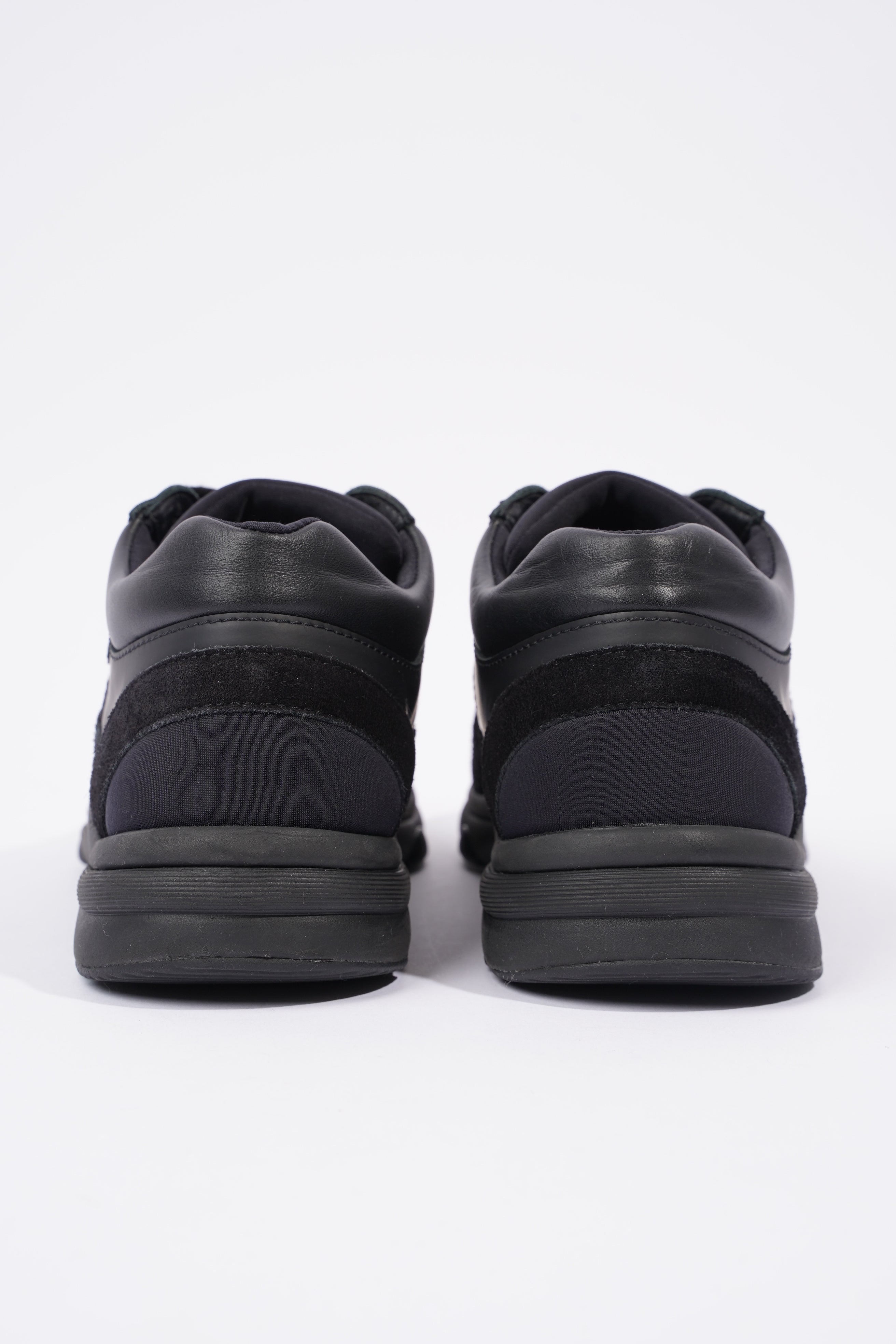 Chanel CC Logo Sneaker Black Suede EU 38 UK 5