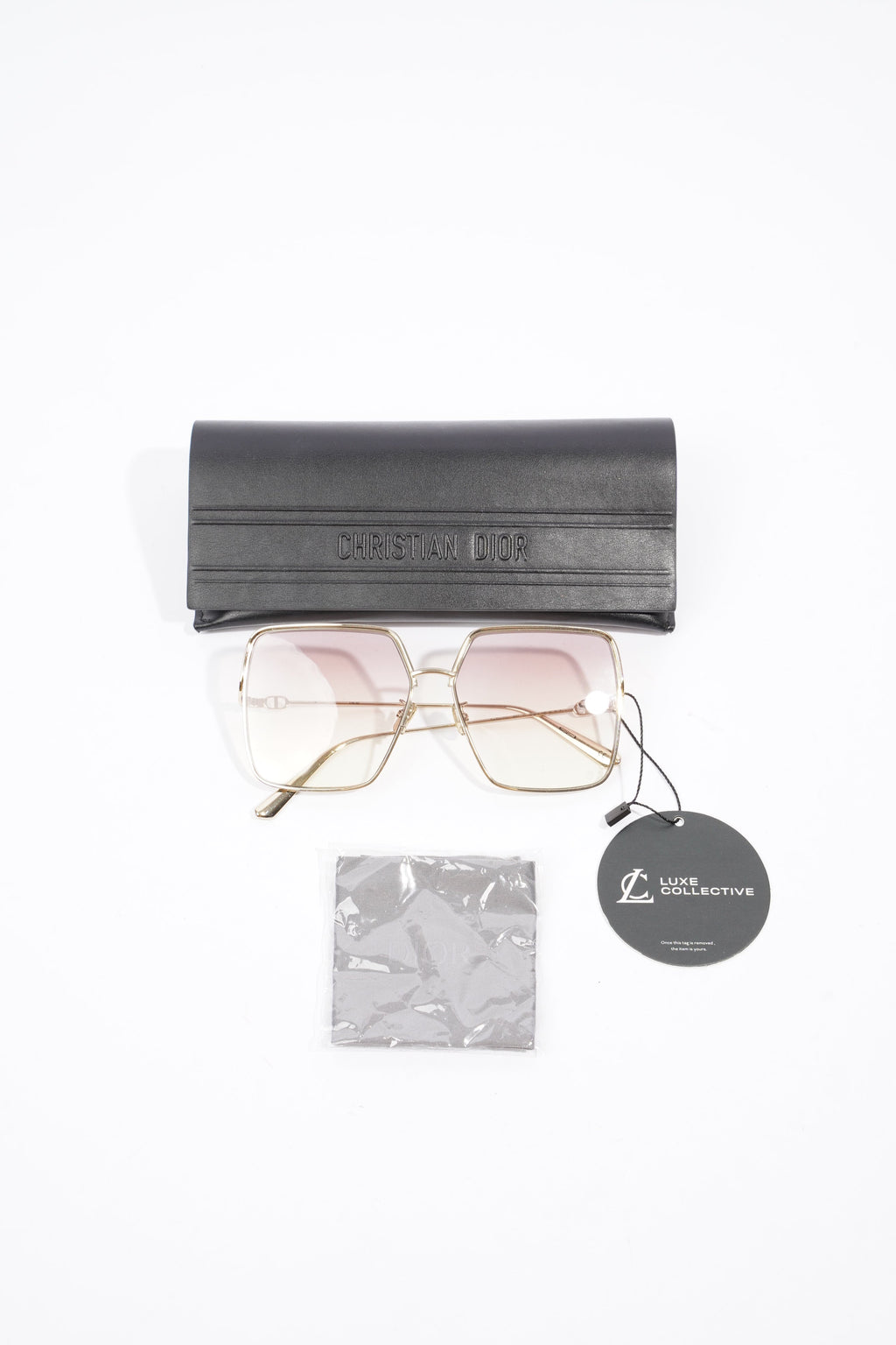 Christian Dior EverDior S1U Sunglasses Gold Base Metal 140mm
